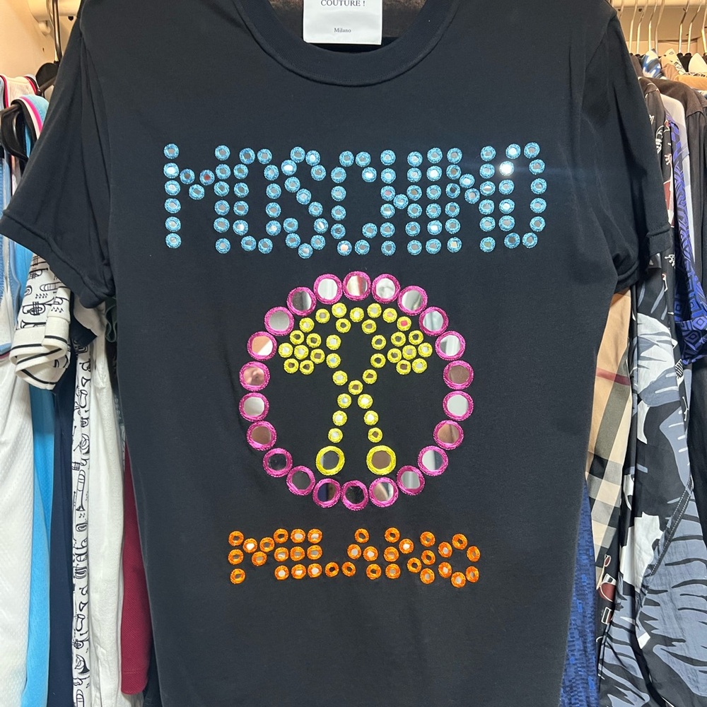 Moschino Black Couture T-Shirt